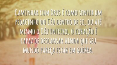 Caminhar com Deus