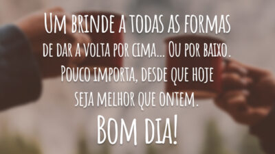 Um brinde