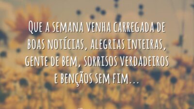 Bençãos sem fim…