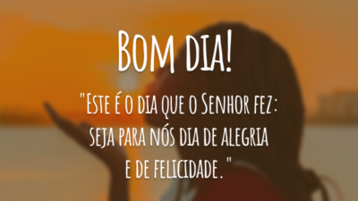 O dia que fez o Senhor