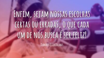 Buscando ser feliz