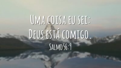 Deus está comigo
