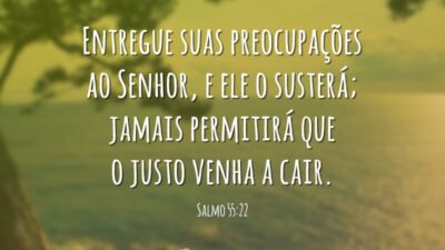 Entregue suas preocupações