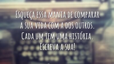 Escreva a sua história