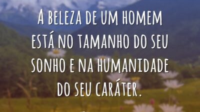 Beleza de um homem