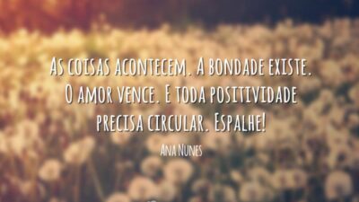 Espalhe positividade