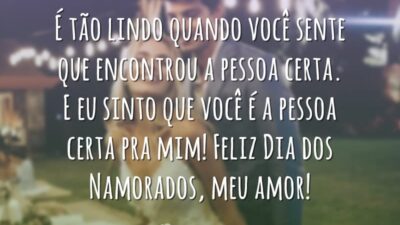 É tão lindo quando você sente que encontrou a pessoa certa. Quando&hellip;
