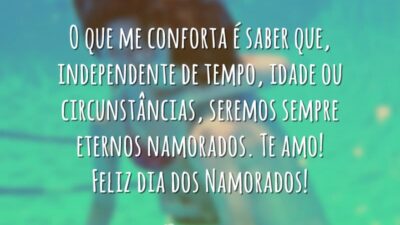 O que me conforta é saber que, independente de tempo, idade ou&hellip;