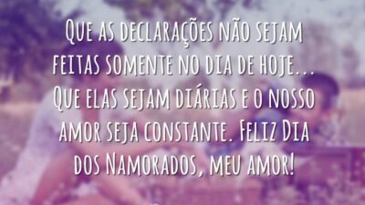 Que as declarações não sejam feitas somente no dia de hoje... Que&hellip;