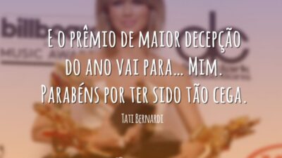 Prêmio de maior decepção