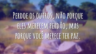 A paz merecida