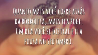 Sorte dos distraídos