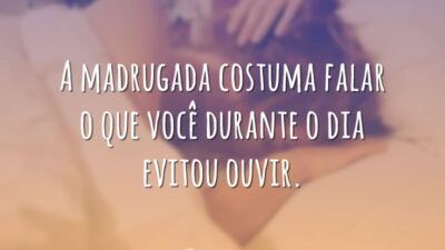 Palavras da madrugada