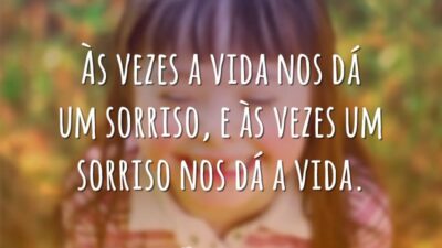 A importância de um sorriso