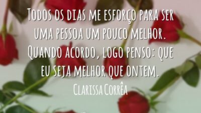 Melhor do que ontem