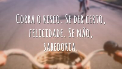 Felicidade ou sabedoria