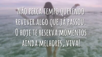 Não perca tempo
