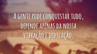 Podemos conquistar tudo