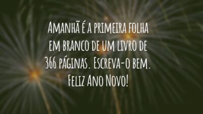 A primeira folha em branco