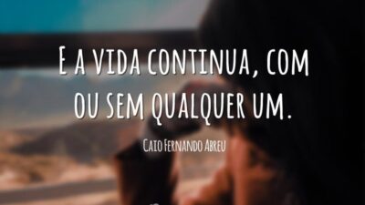 A vida continua