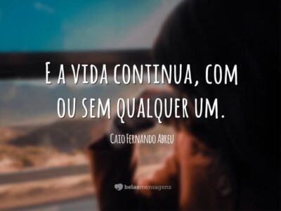 A vida continua