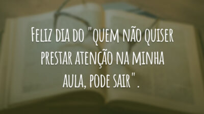 Feliz dia do…