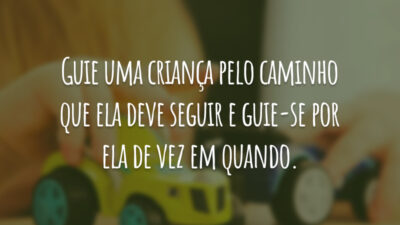 Guie uma criança