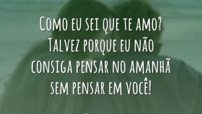 Sei que te amo