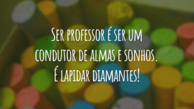 Ser professor é ser condutor