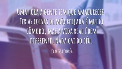 Nada cai do céu