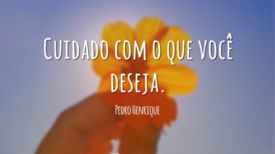 Deseje o bem