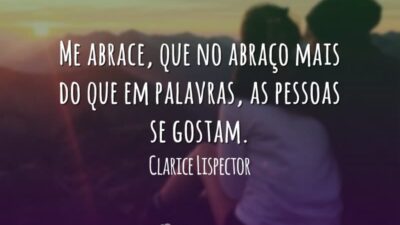 Me abrace