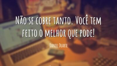 Entregue o seu melhor