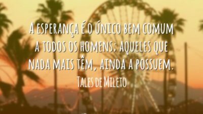 O único bem comum