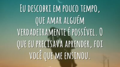 Em você encontrei tudo