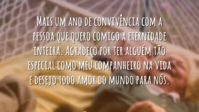 Mais um ano de convivência com a pessoa que quero comigo a&hellip;