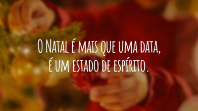 Espírito natalino…