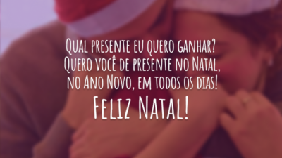 Quero você de presente ;)