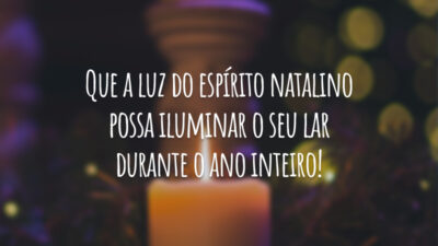 Que seu lar seja iluminado!