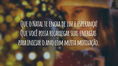 Que o Natal te encha de luz e esperança! Que você possa&hellip;