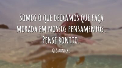 Beleza do pensamento