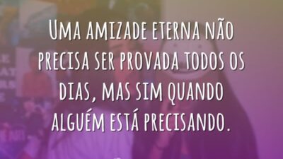 Uma amizade eterna