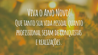 Viva o ano novo
