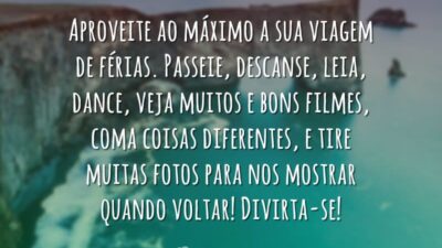 Aproveite ao máximo sua viagem