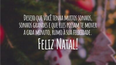 Desejo que você tenha muitos sonhos, sonhos grandes e que eles possam&hellip;