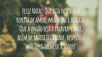 Feliz Natal! Que esta noite seja repleta de amor, muita paz e&hellip;
