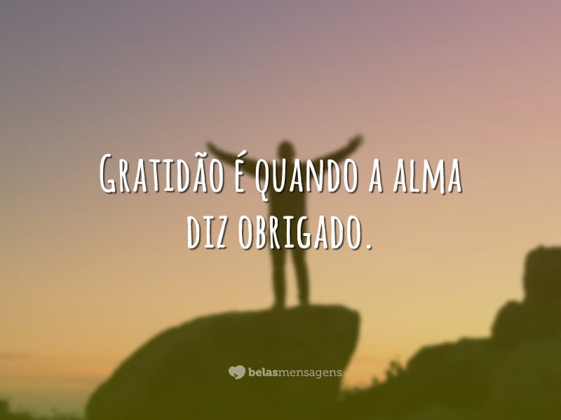 Obrigado - Belas Mensagens