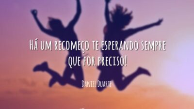 Há um recomeço