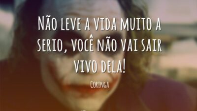 Não leve a vida muito a serio, você não vai sair vivo&hellip;