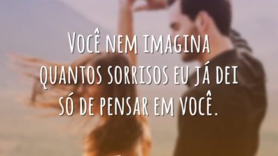 Você nem imagina quantos sorrisos eu já dei só de pensar em&hellip;